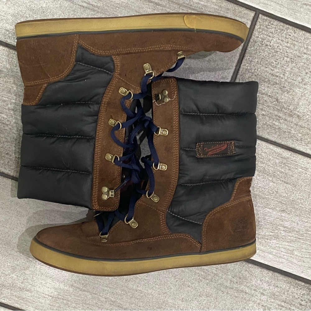 Timberland vintage puff suede boots women’s size 9 - Picture 2 of 10